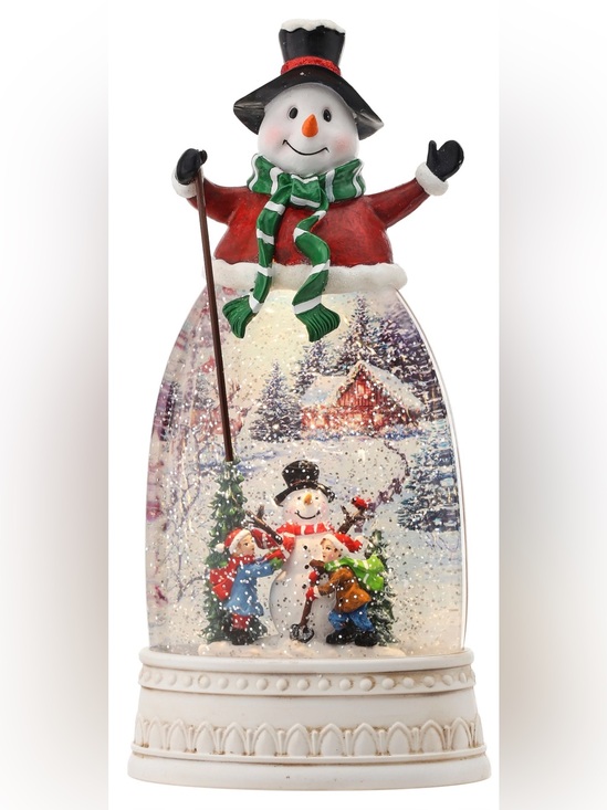 HOLIDAY MEMORIES Other - HOLIDAY MEMORIES SNOW GLOBE SNOWMAN BNIB